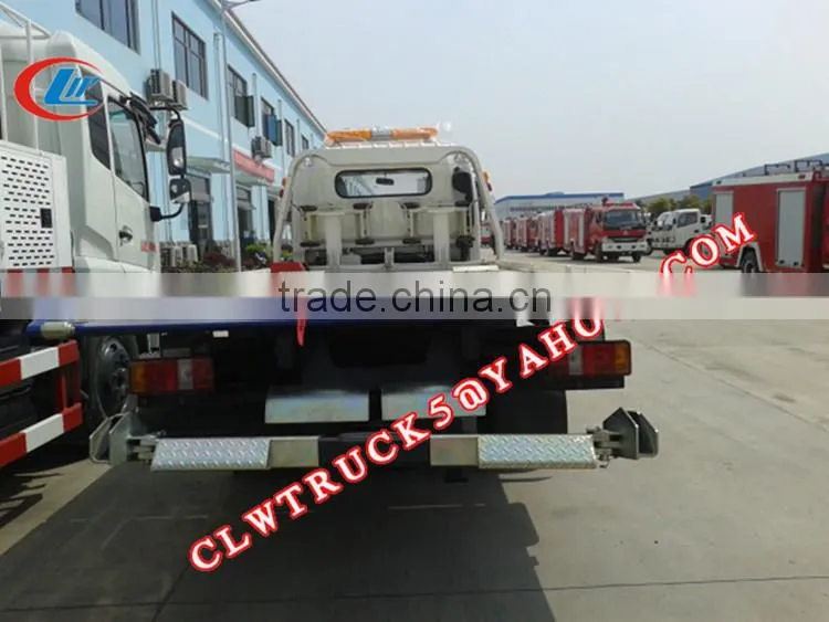 2015 Factory supply Euro IV Yuejin towing truck,4x2 wrecker tow trucks for sale