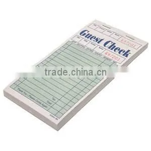 Custom Guest Check / Restaurant Guest Check