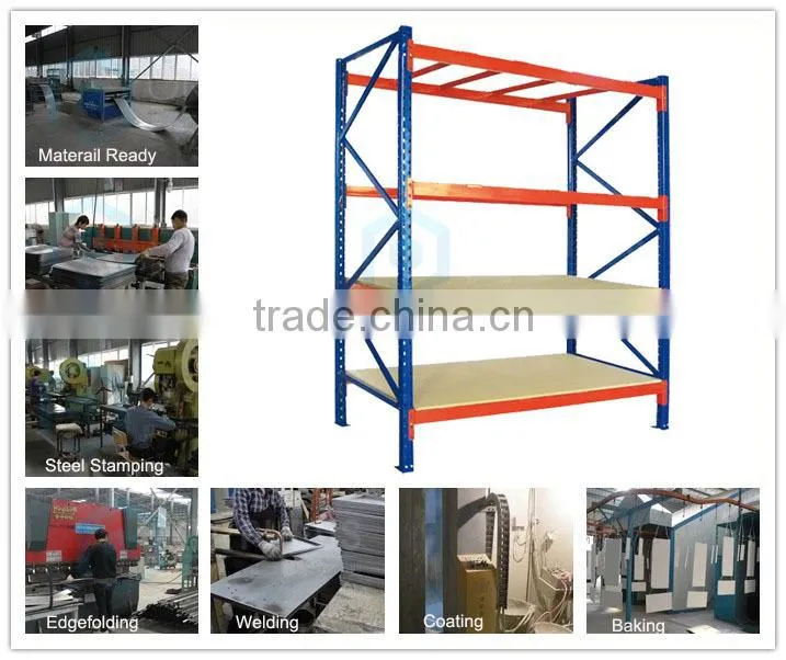 Heavy Duty Warehouse Furniture Stainless Steel Storage 4 Tier Warehouse Shelving