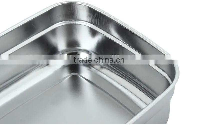 stainless steel food container storage set/ bulk lunch container bento box/ snack container