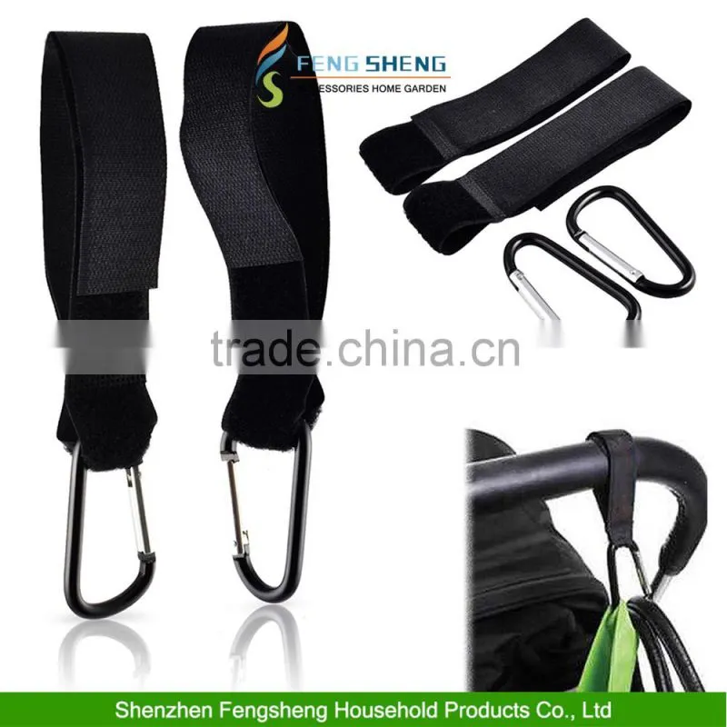 Universal Buggy Mummy Clips Pram Pushchair Shopping Bag Hook Carabiner Clip