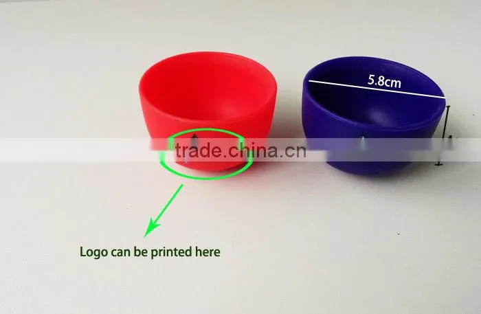 100% Food grade silicone cup of tea, FDA small silicone tea cup factory directe