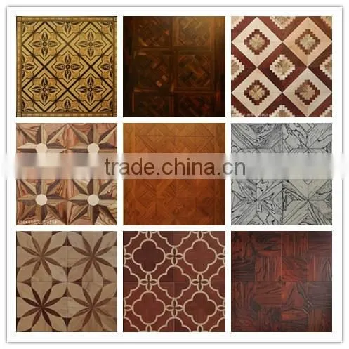 popular wood flooring - geometric patterned engineered wood flooring