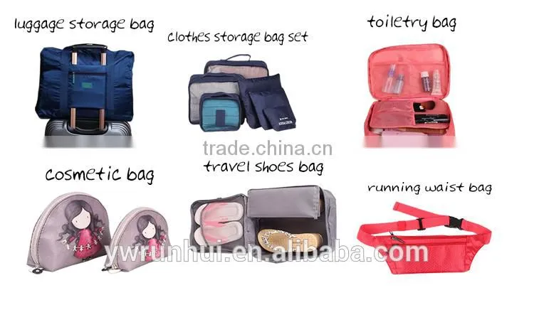 travel storage multi-function shoe and bag set