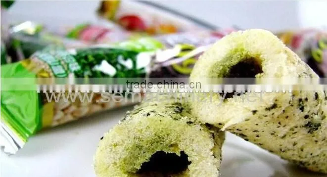 Puffed corn wheat snacks food extruder/machines