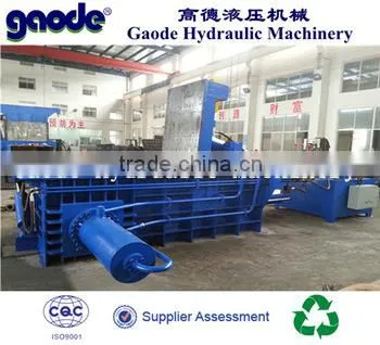 reliable mini hydraulic semi-auotomatic metal baler machine