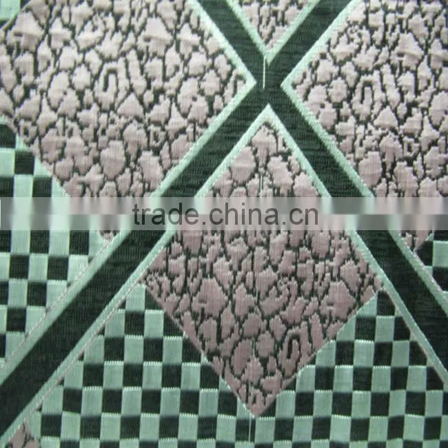 HX06045 upholstery jacquard curtain wholesale fabirc