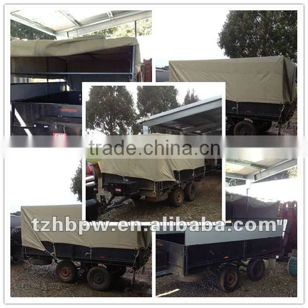 mildew proof canvas trailer cover in rolls