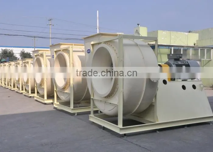 High Capacity FRP Centrifugal Fan For Industrial Boilers made in China