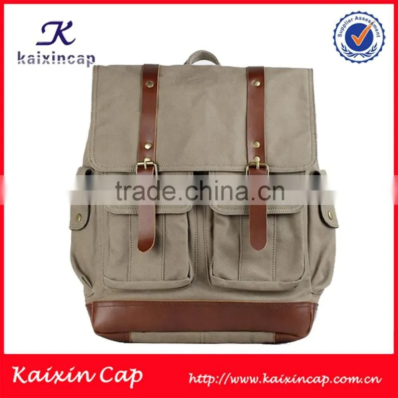 high quality backpack/promotional canvas backpacks/custom backpack