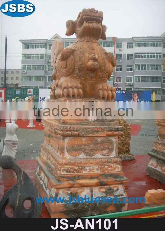 Lovely marble elephant statue