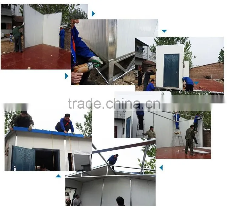 2016 Hot sale easy assembly movable prefabricated toliet/bathroom
