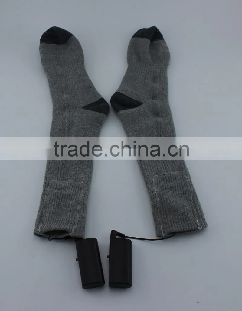 Promotional cheap adults' long wholesale heated socks