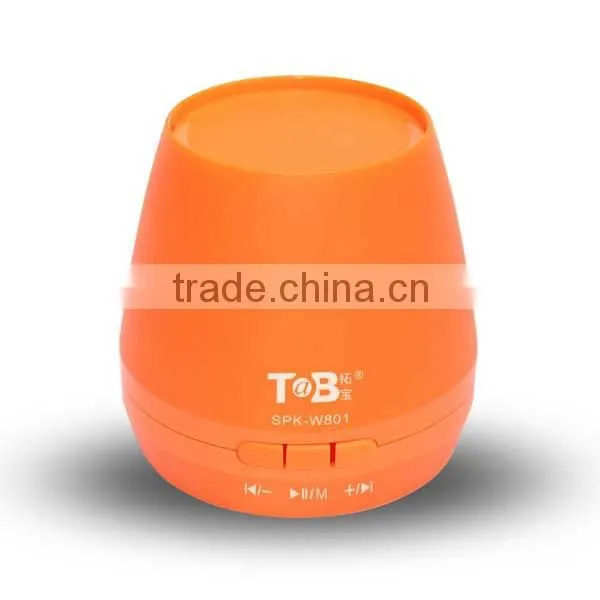 2016 Latest TF card lifting fashion modeling cute portable wireless outdoor speaker
