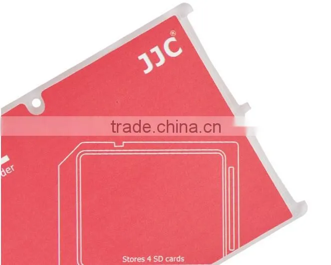 Memory Card Case MCH-SD4CN JJC Compact SD Card Holder Plastic Card Holder
