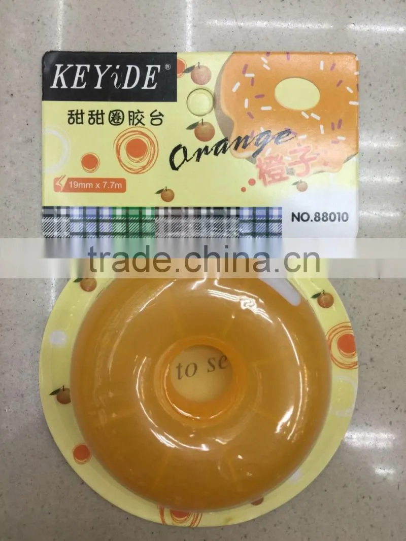 C098 Multi-functional plastic donuts style candy box/Circle cake cutter/Donuts tape cutter