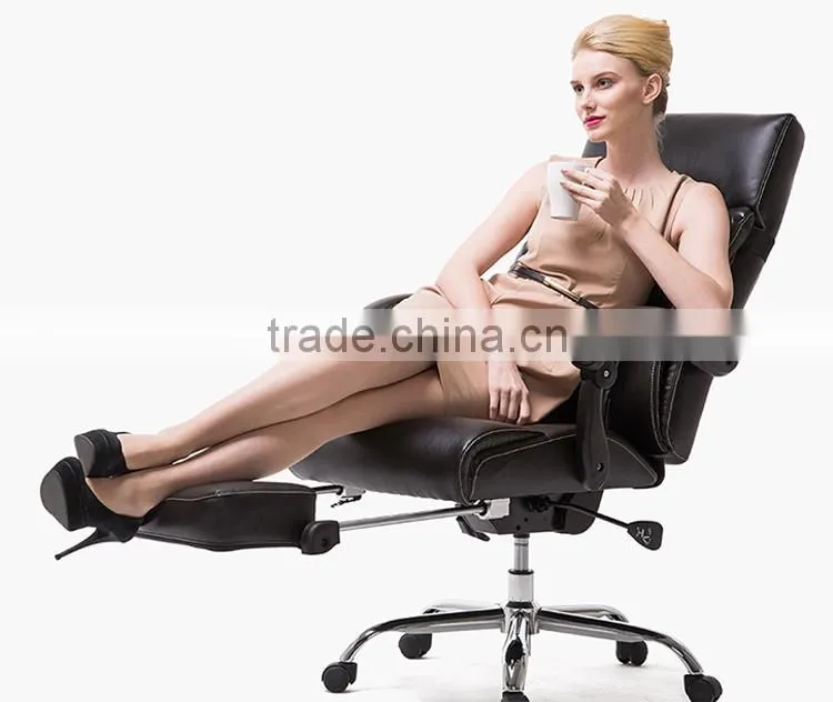 2015 Arrival folding chair sleeping leather office chair