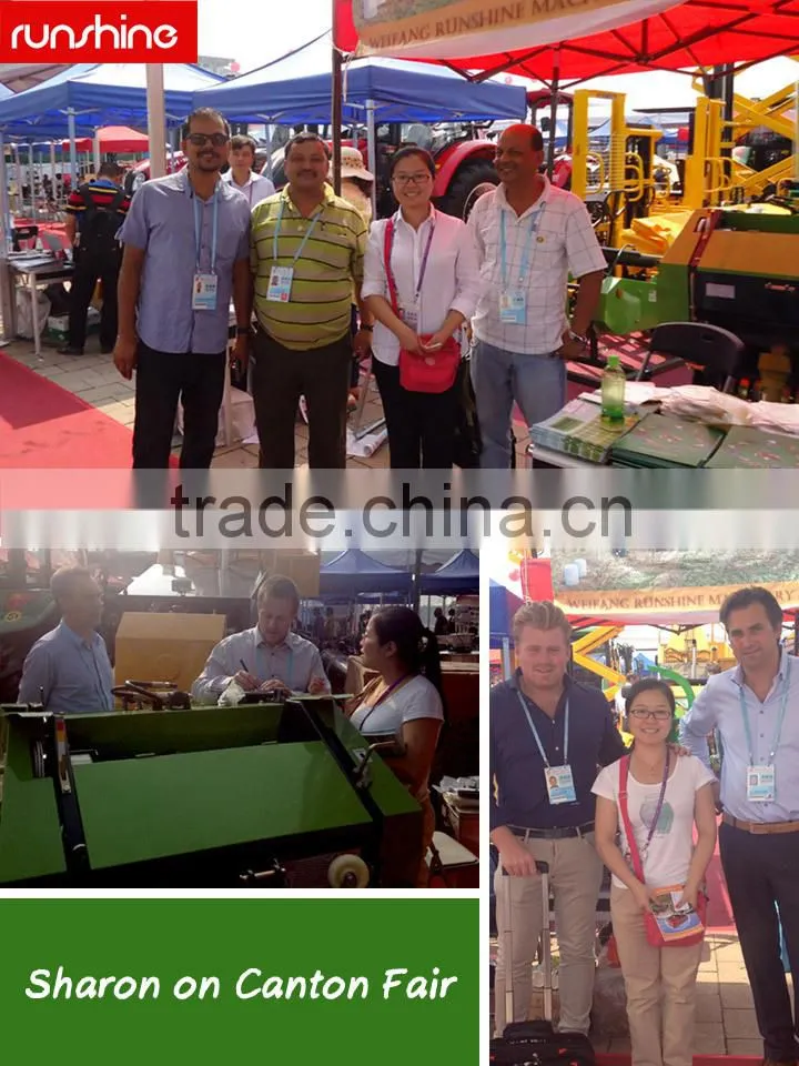 European standard manufacturer (CE No.OSE--11-0606/01) RXYK0850 mini round hay baler