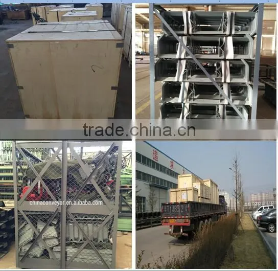 Belt conveyor roller working at least 30,000 hours and pass CE, ISO for Mongolia market
