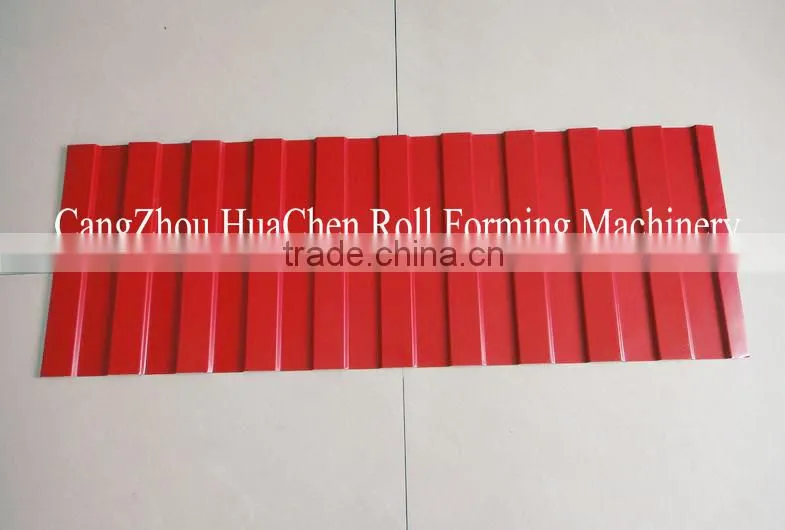 Roll Forming Machine Making Galvanized Color Metal IBR Wall Sheet