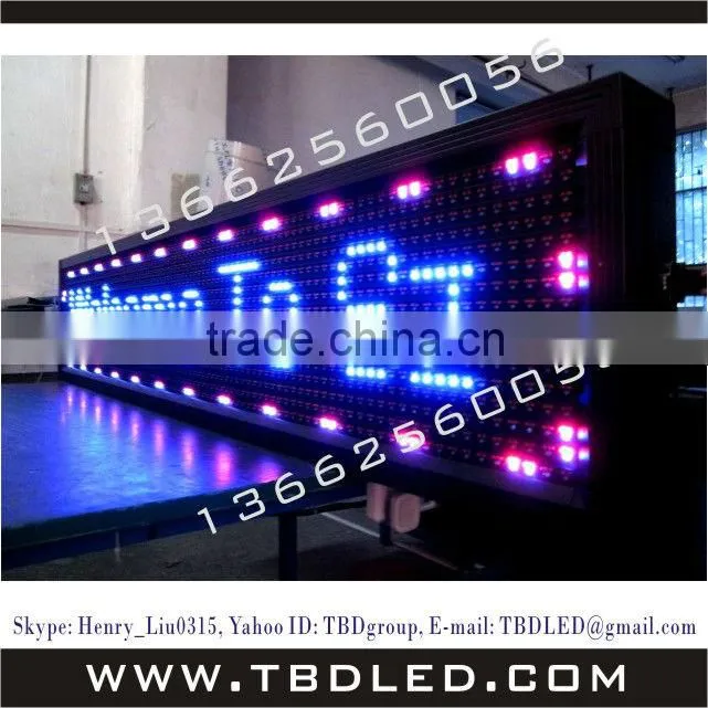 Alibaba China hot selling 16dots advertising led message display