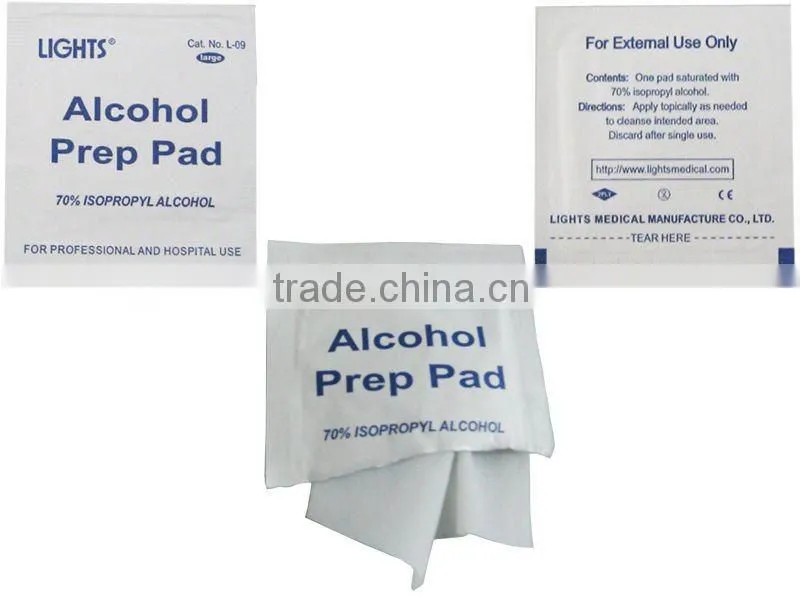 Alcohol antiseptic wipe L 09s