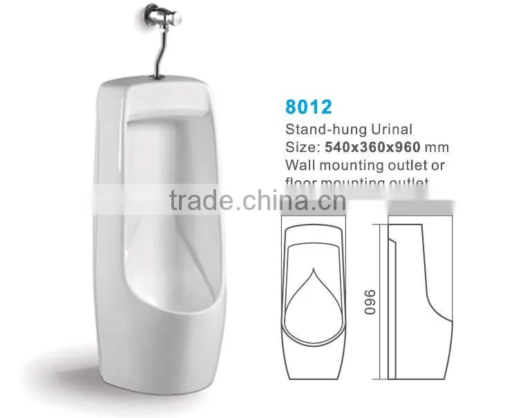 sanitary ware bathroom ceramic stand urinal with sensor