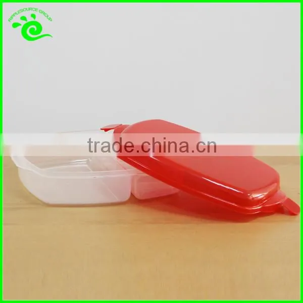 ~ FDA Safe 3-compartment plastic bentolunch box / Food container for kid