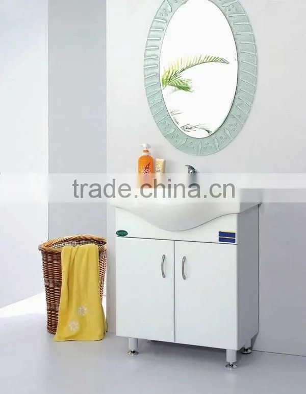 white bathroom cabinet /floor standing vanity/european bathroom vanity cabinet