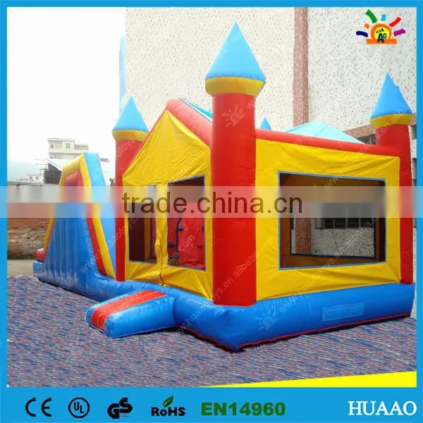 Commercial inflatable bounce house combo