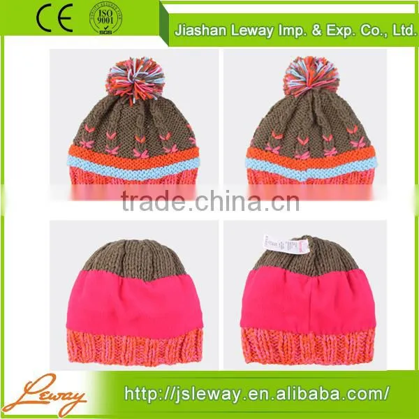 High quality China sale european style latest design girls hat