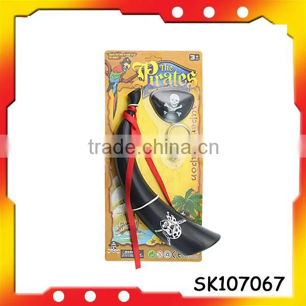 plastic pirate gold coins pirate headband with high quality