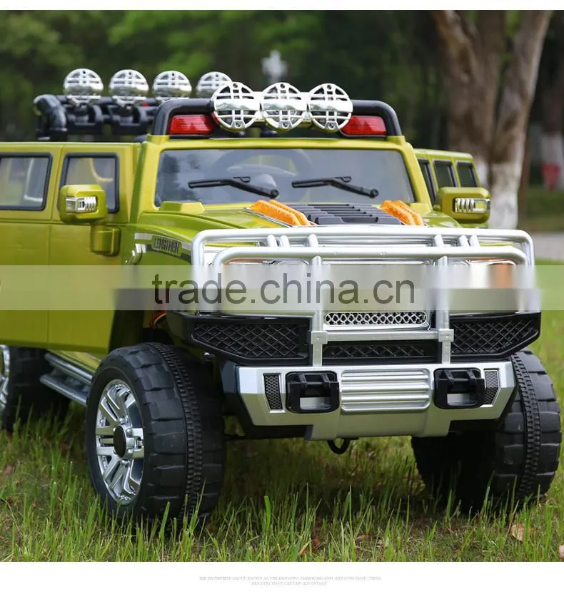 New product Battery Power remote control ride on hummer for boy JJ255