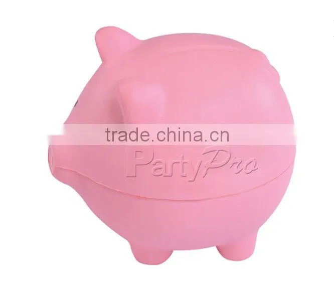 Partypro Best Selling Items Wholesale Custom Logo PU Material Pig Shaped Stress Toy