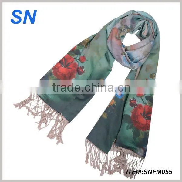 2014 winter fashion double layer shawl