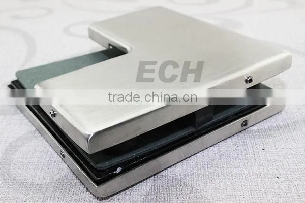 good quality stainless steel glass door patch fitting glass clamp