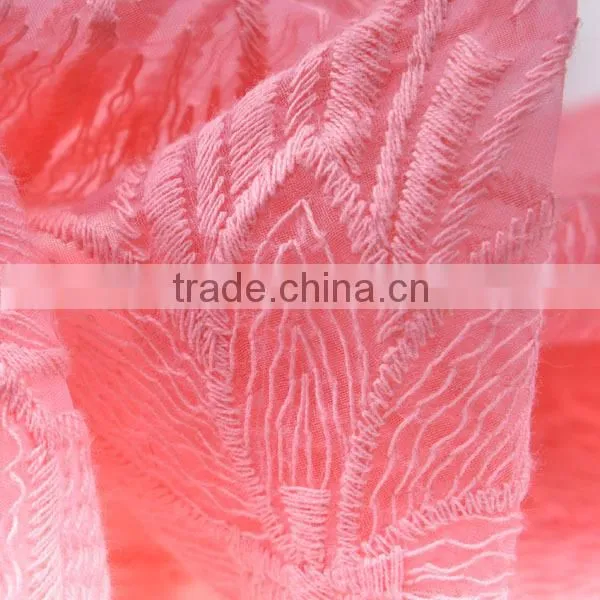 Hot sale and popular wholesale organza fabric in wedding dress