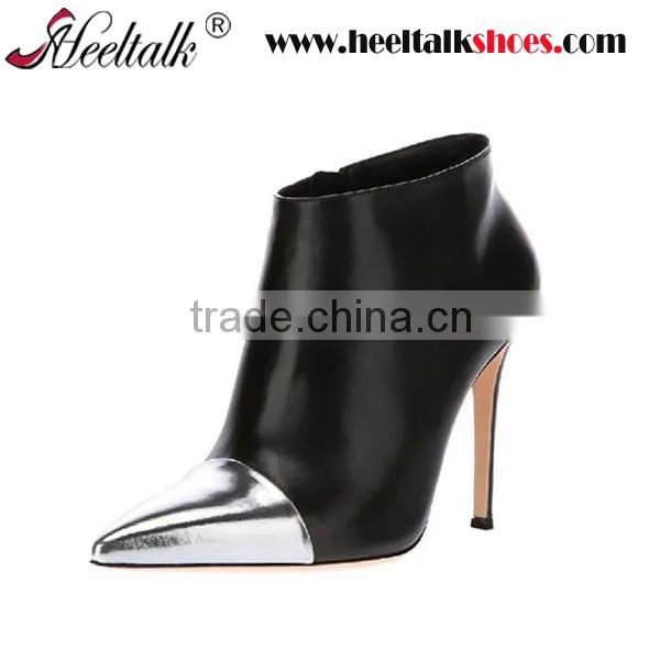 OEM ODM Custom made wholesale genuine leather laydies fashion boots 2016