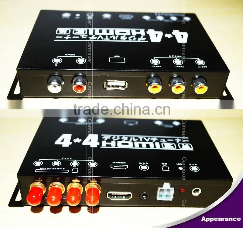 1 year Warranty Full seg ISDB-T digital satellite receiver for Japan