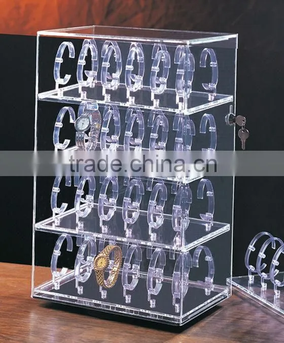 Luxury acrylic watch display stand in 2015 artificial design