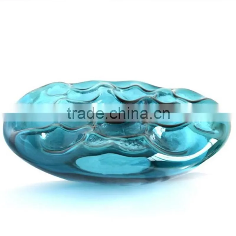 Glass Promotion Fruit Plate Stereoscopic Cheap