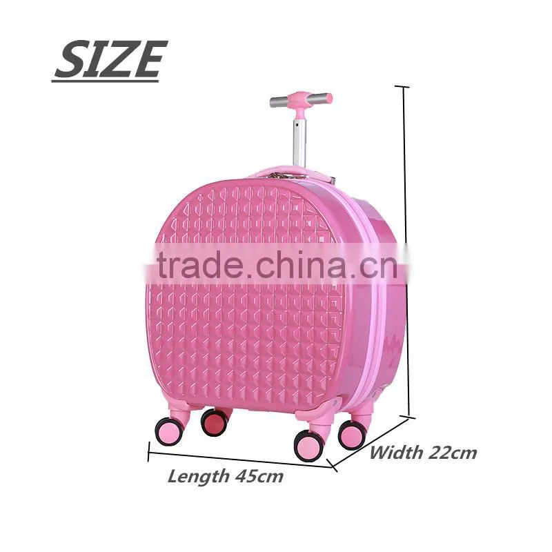 Genuine hard shell luggage ABs PC trolley suitcase factory price