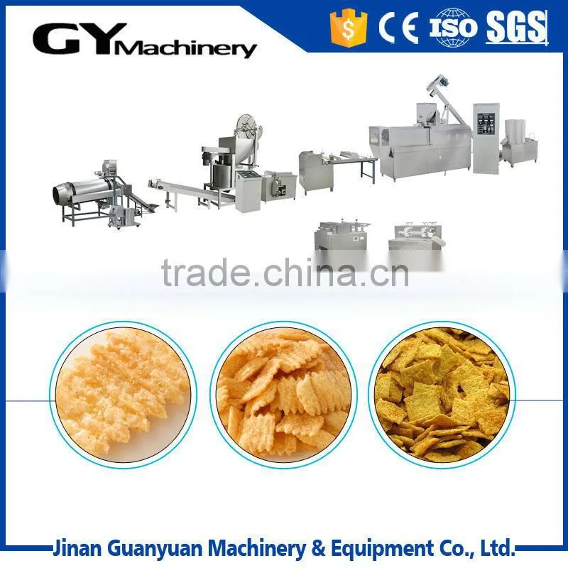 Fully automatic rice crust snack production line/snack machine
