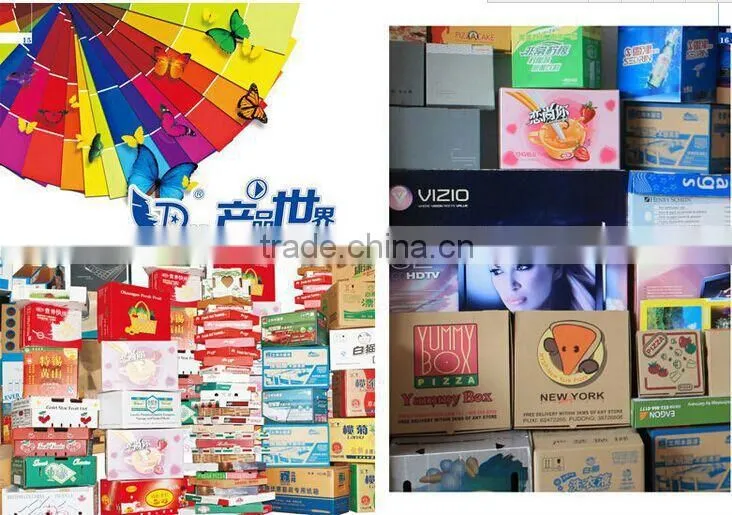 Strong structure custom offset printing carton packing box