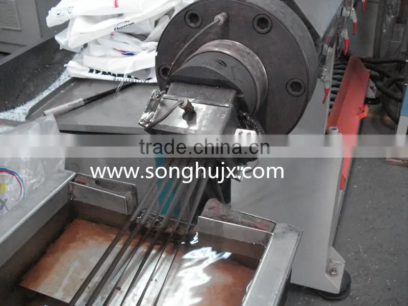 The latest PP/PE/PVC plastic imitation rattan extrusion line