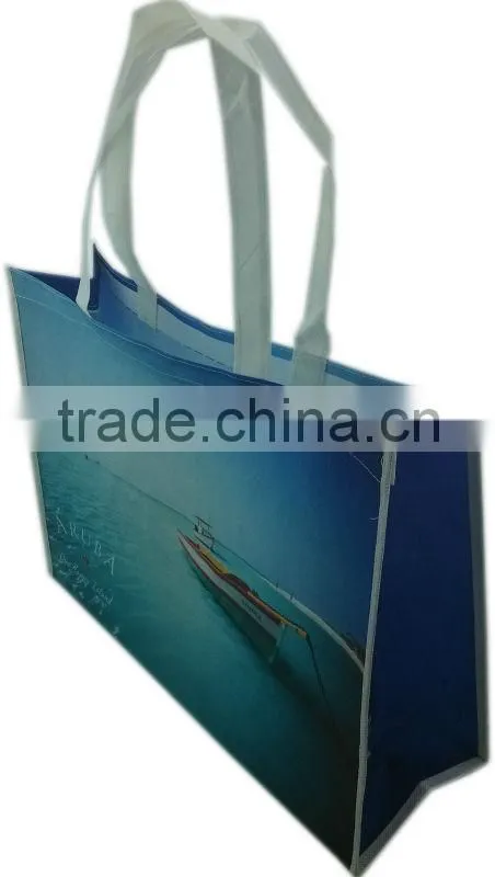 Professional custom 100% R-PET recyclable non woven bag