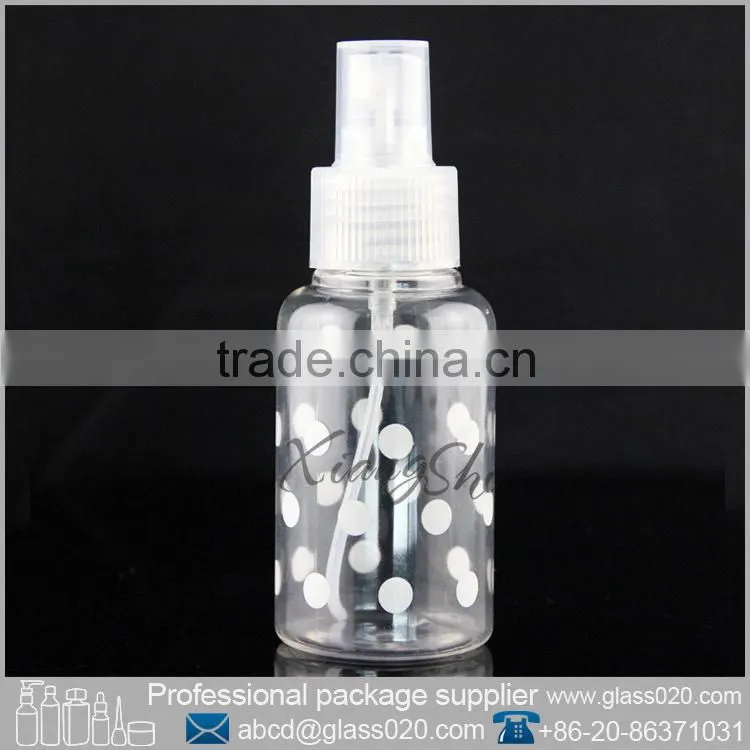 round PET Lotion Bottle one set for Cosmetic