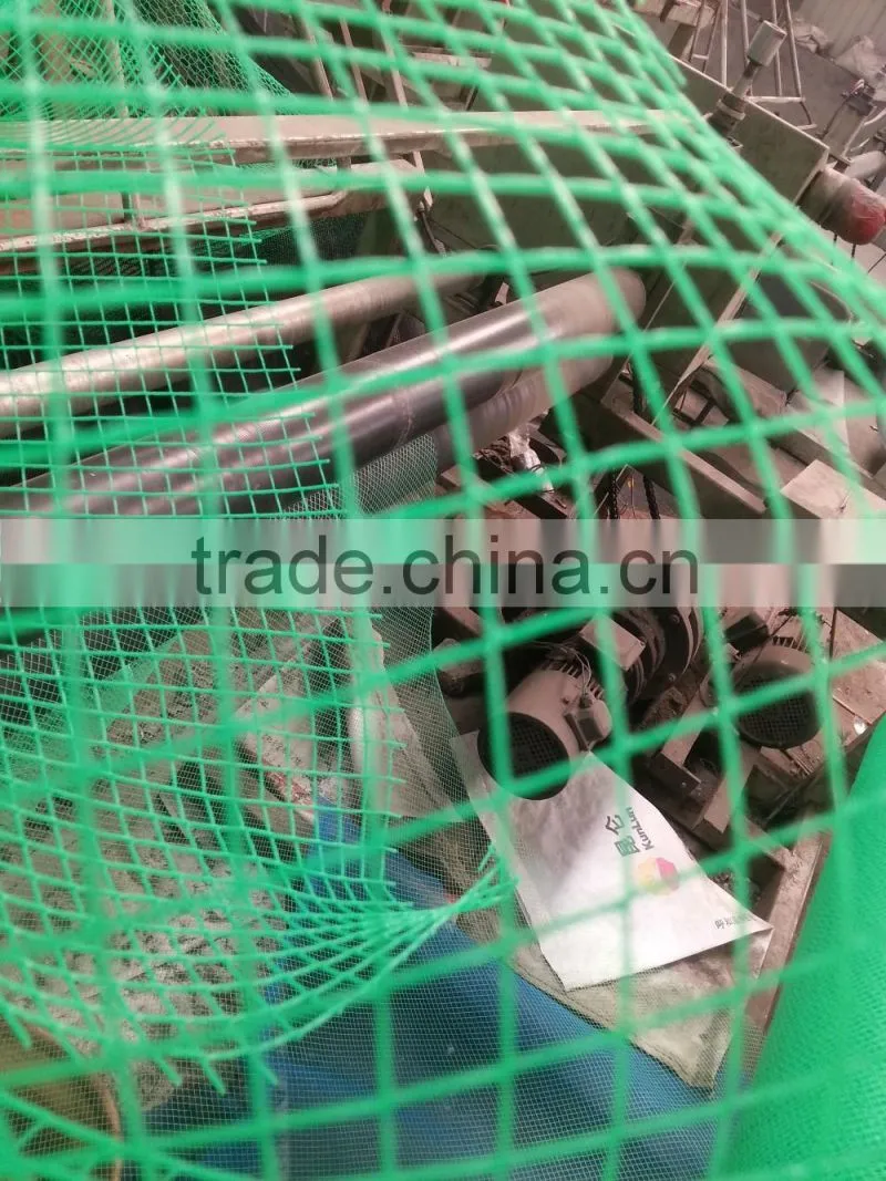 Plastic Square Netting for slope protection in landscape engineering