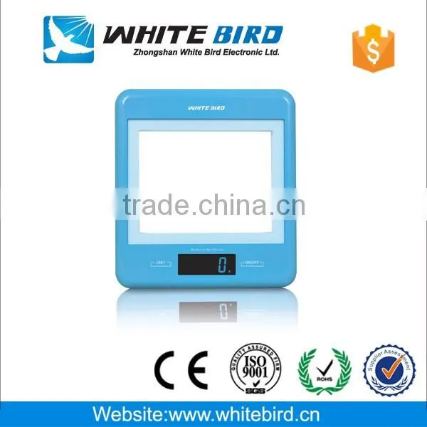 5kg/1g LCD electronic digital tempered glass kitchen Scales