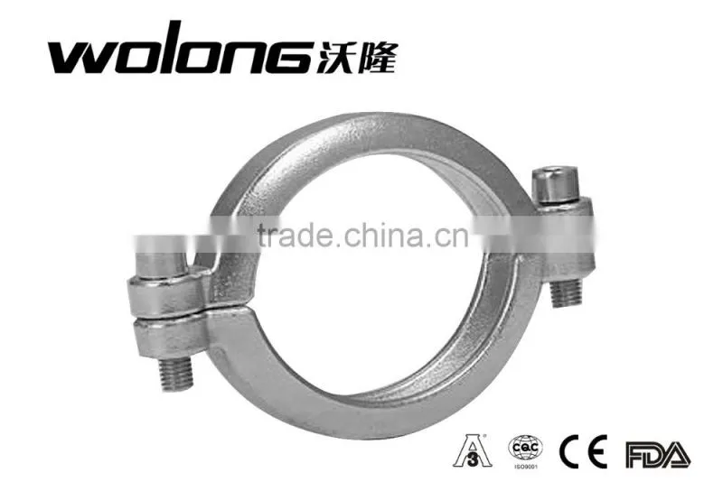 Factory price pipe fitting clamp connection